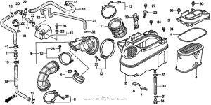 VT1100C2 Воздушный фильтр