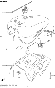 VZR1800BZ Fuel Tank (Vzr1800Bzl4 E28)