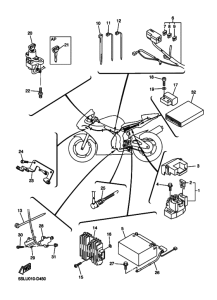 YZF-R6R Электрические детали