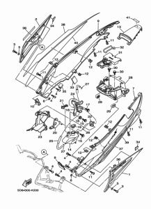 T135FI Боковые обтекатели