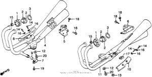 CB900 Глушитель