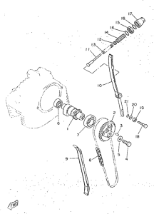SR250 Camshaft. chain