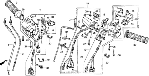 GL1500SE Handle switch (i)