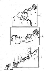 YH50 Поворотники
