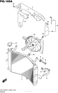 GSX-S1000F (ABS) Радиатор