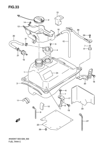 AN400 (ABS) Tank fuel