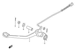 JR50 Передний суппорт