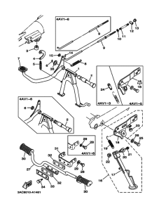 V50N ｽﾀﾝﾄﾞ. ﾌｰﾄﾚｽﾄ