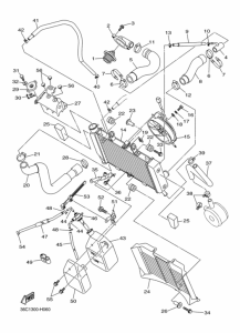 XJ6S Радиатор и шланг