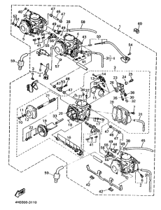 YZF750R Карбюратор
