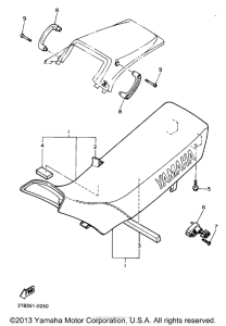 XT600EE Сиденье