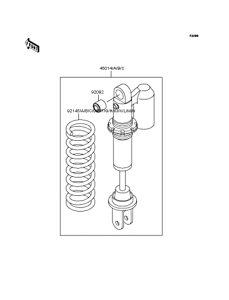 KX65 Амортизатор