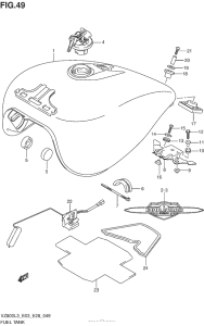 VZ800 Fuel Tank (Vz800L3 E33)