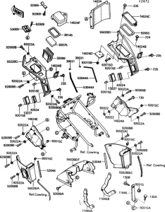 ZG1200 Cowling lowers(1 / 2)