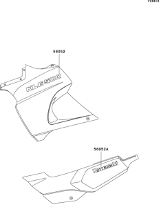 KLE500 Decals(kle500-a12)