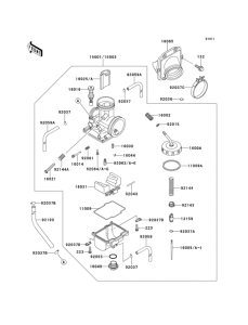 KX125 Carburetor(1 / 3)