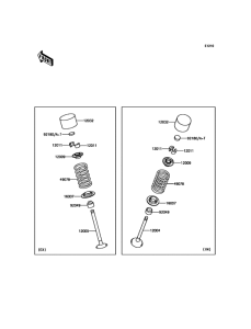 ZR800 Клапана