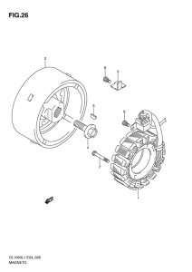 DL1000 Зажигание