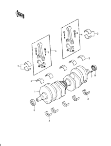 KZ1000 Crankshafts