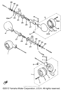 XJ650LH Поворотники
