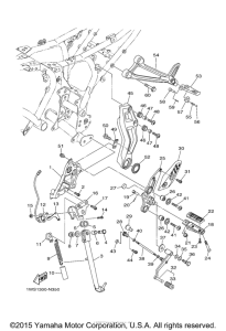 FZ07FW Подножки