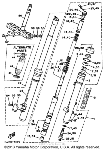  Передняя вилка