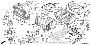 GL1800 Кофр задний