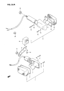 DR650 Поворотники