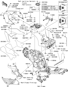ZX1400 Fuel tank(1 / 2)