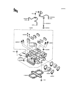  Головка цилиндров