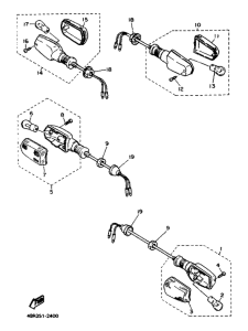 XJ600S Поворотники