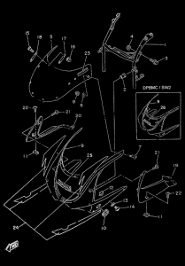 TZR50 Cupula carenado