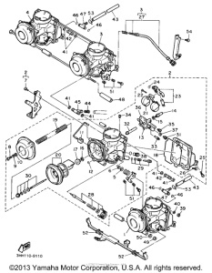 FZR600W Карбюратор