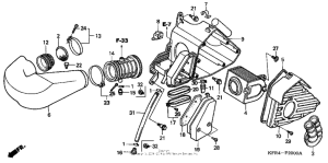 CN250 Воздушный фильтр