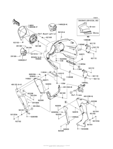 VN1700 Cowling (Outer)