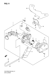 DR-Z70 Воздухоочиститель