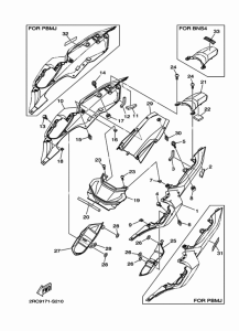 FZ07 Боковые обтекатели