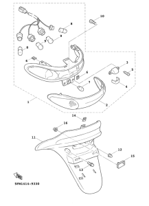 XC125FI Фонарь