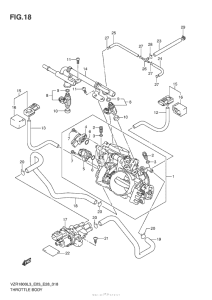VZR1800Z Throttle Body (Vzr1800Zl3 E33)