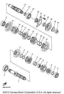 WR400FK Трансмиссия