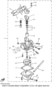 PW50N1 Карбюратор
