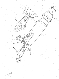CW50RS Выхлопная система