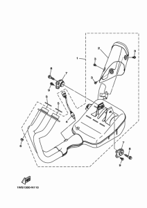 MT07 Выхлопная система