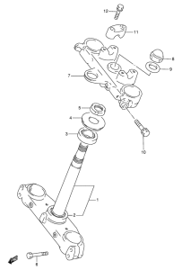 DR800 Траверса нижняя