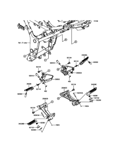 EX300 Подножки