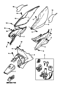 YQ50 Боковая крышка