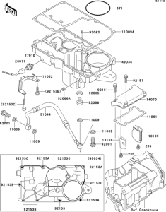 ZR1200 Поддон картера