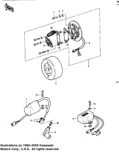 KT250 Ignition / generator