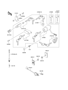 VN800 Замок зажикания