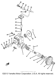 MX175A Масляный насос